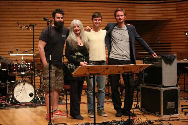 AntLawGuitar's tweet photo. #RWCMD #Cardiff #tonight #with #triohlk #bo #awwyeah https://t.co/w4yDPqOWvh