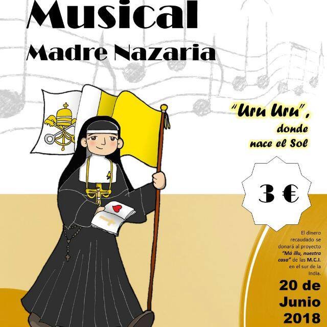 smapostolesJaen's tweet photo. Musical Madre Nazaria donde participa la comunidad educativa de @smapostolesJaen. Próximo 20 de junio en el teatro Darymelia en dos pases 18:00 y 20:30 https://t.co/oounSHL5lE https://t.co/o4psBM9E9Q
