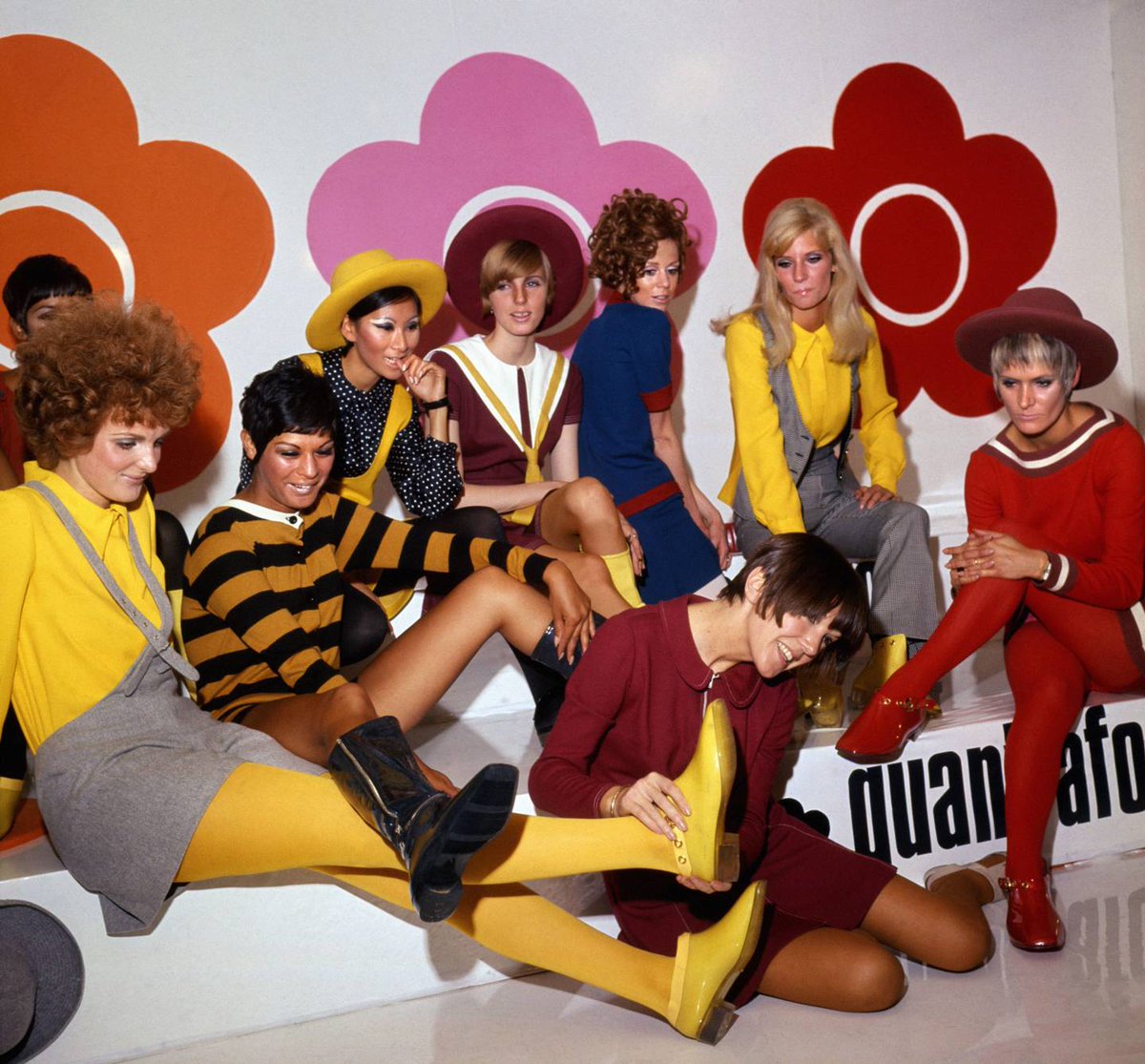 BritishVogue's tweet photo. The @V_and_A announces Mary Quant exhibition with call-out to uncover lost designs: https://t.co/MjIEzYa5bj https://t.co/XWKqqbUmVy