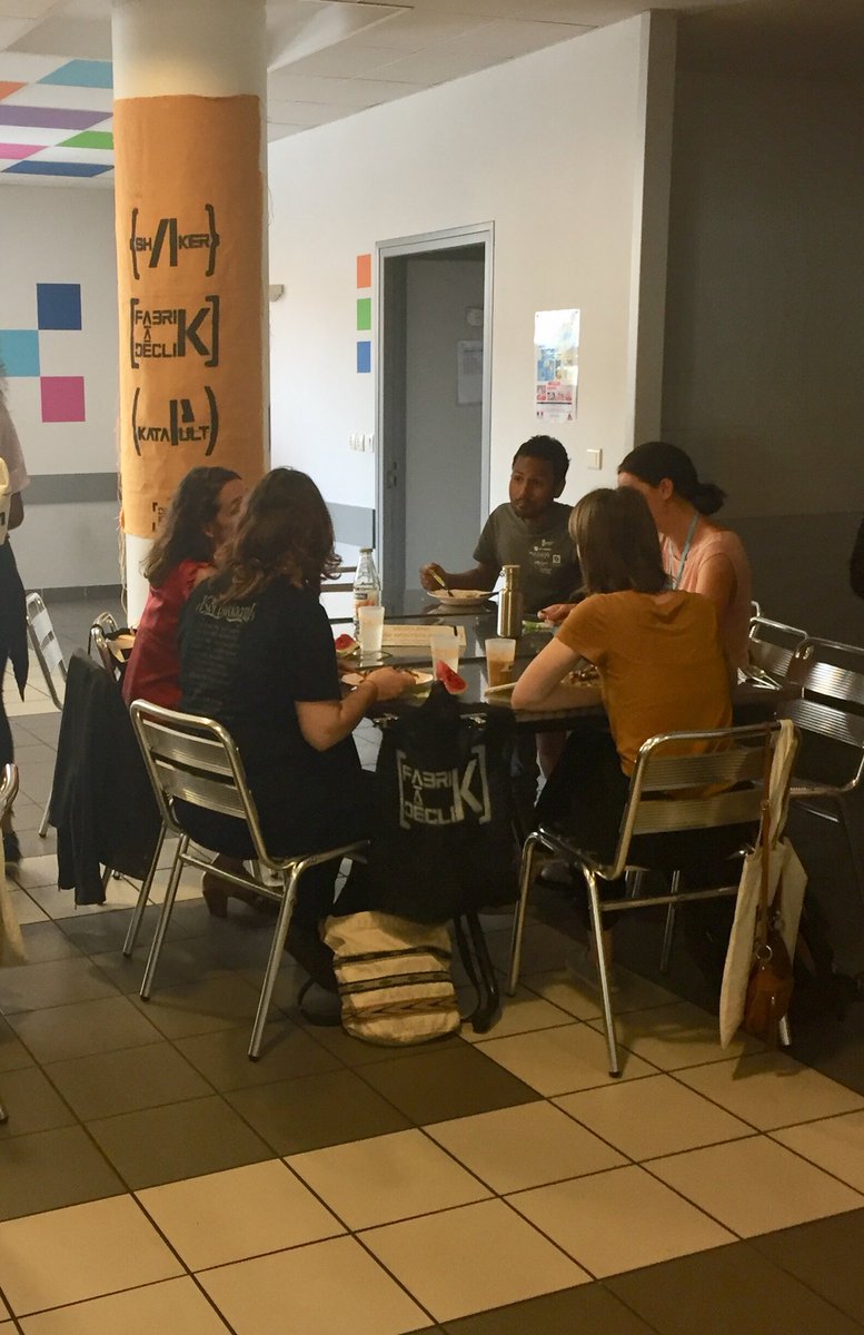 FabriKaDecliK's tweet photo. Ségolène de Montgolfier, responsable de la fondation d’entreprise @evolemcitoyen et co-fondatrice d’@edenschool_FR #FDK2018 #déjeunerengagé https://t.co/x8cLQSk7zC
