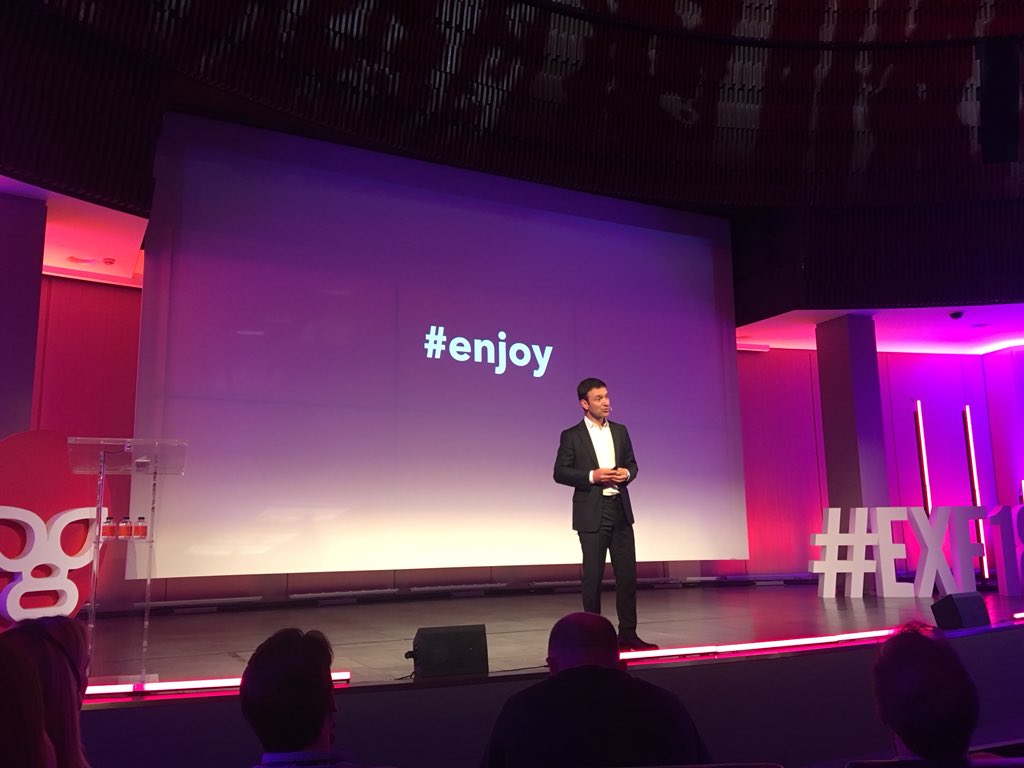 Dorado_elena's tweet photo. Enjoy enjoy enjoy. Que el equipo disfrute es la clave. #EXF18 #everis_ExD https://t.co/cC541hGR9f