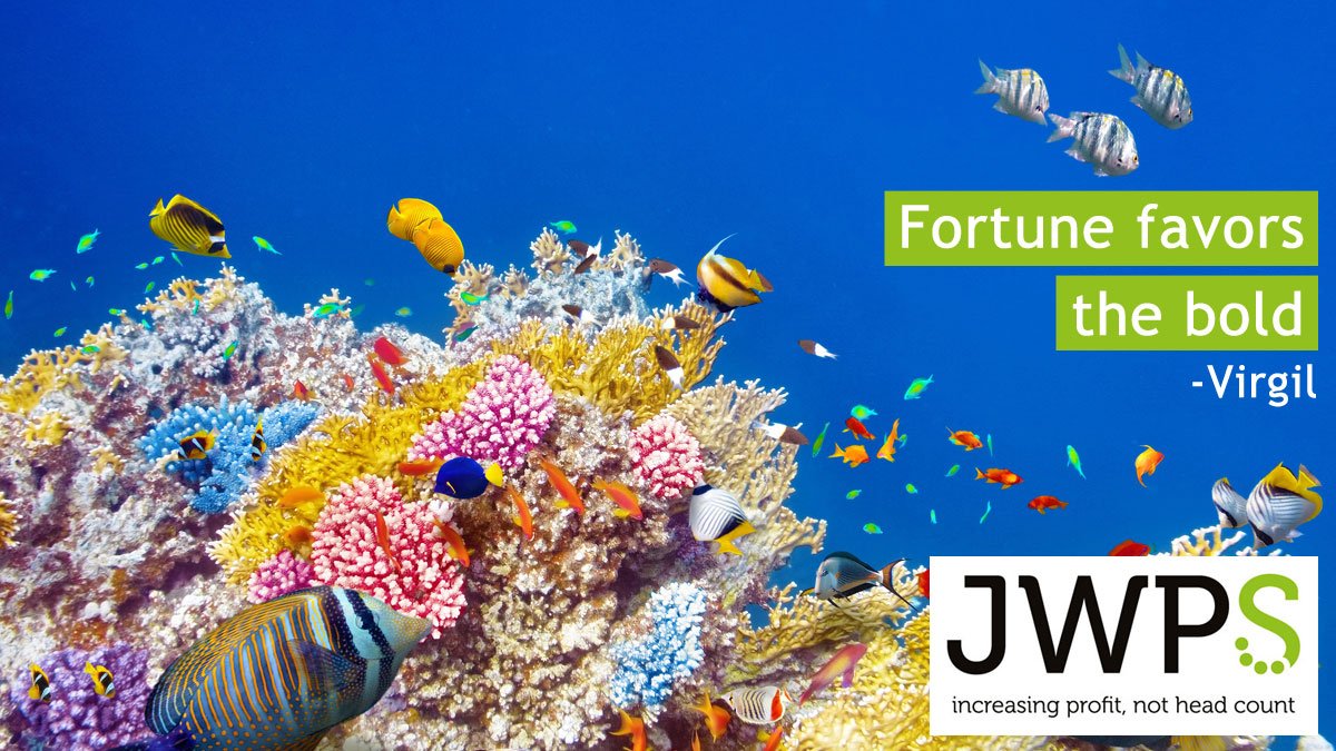 Fortune favors the bold.
#MotivationalQuotes 
#ThursdayThoughts