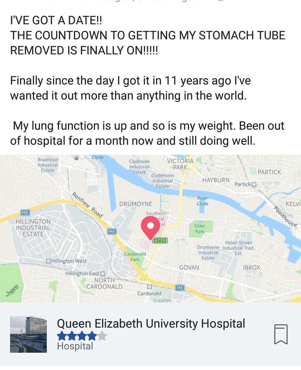 markcallaghan94's tweet photo. Best news ever at hospital today .   @CFAware #cf #helpfindacure #65roses #CysticFibrosis https://t.co/0TRsseCBDG