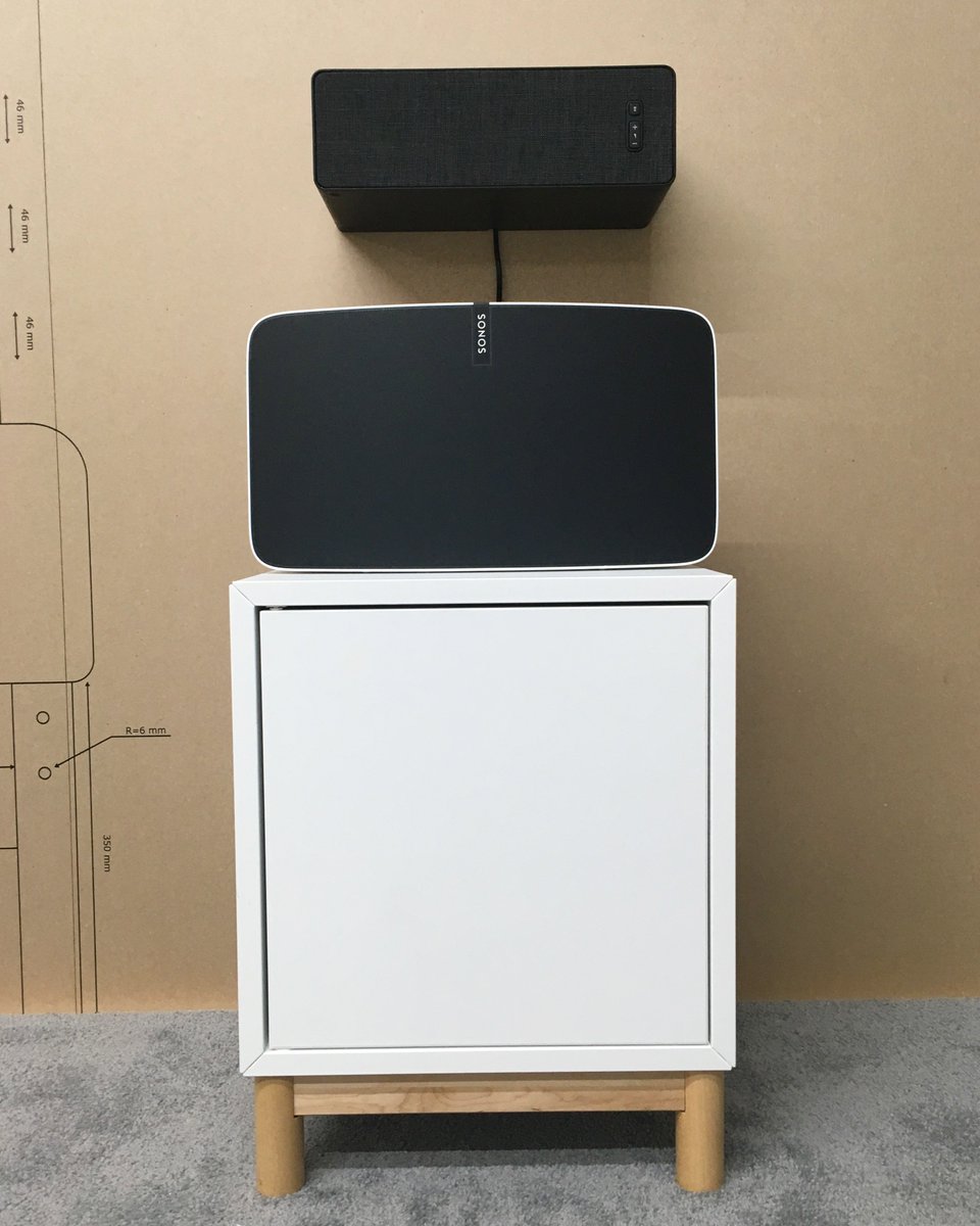 These are the first Sonos speakers designed by Ikea. Affordable whole-home audio is coming. theverge.com/circuitbreaker…
