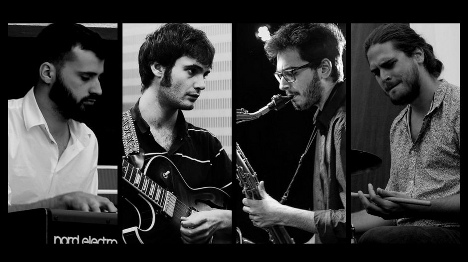 PbloMartin_bcn's tweet photo. Aquest dissabte a les 20h al @CaixaForum_CAT! Format per Kike Pérez, Ernest Pipó, Marc Capardon i Pablo Martín, el grup presenta un repertori amb especial mirada a composicions de Mark Turner, Kurt Rosenwinkel, Chris Cheek, John Coltrane entre d'altres. Entrada gratuïta! https://t.co/q3ysj0YJHp