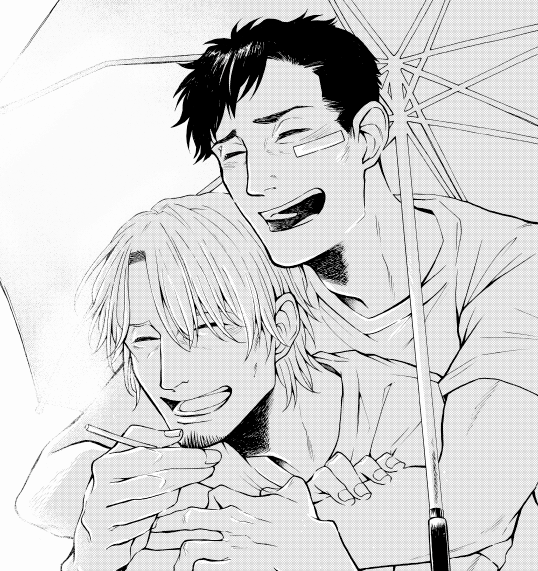 7/27発売enigmaさんの新刊「例えば雨が降ったなら」はどん底無職おじさん45歳が初恋の美少年（おじさん）に会いに行く話です。シリアスでラブストーリーかと言われるとYes!!とは言えないボーダーな関係性構築がめいっぱいになりま… 