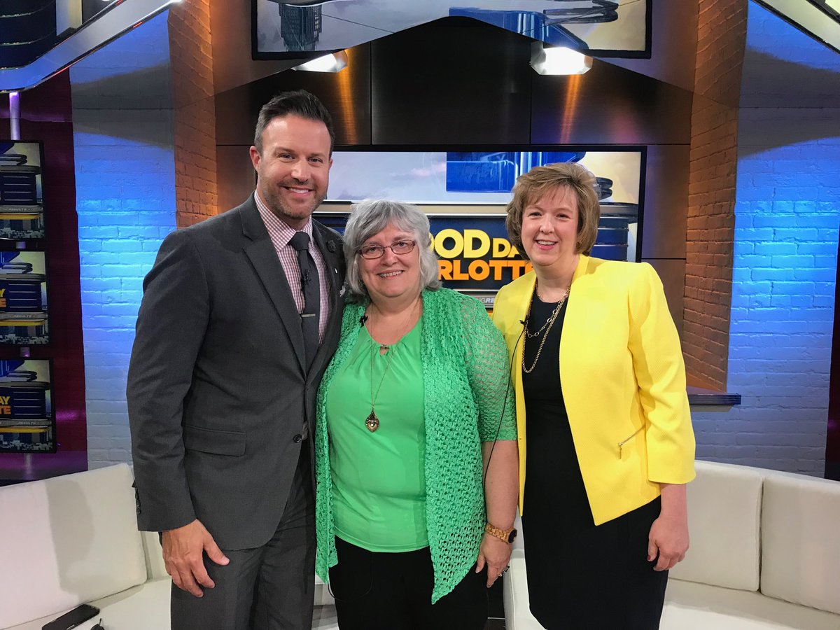 SackettJen's tweet photo. Just finished a quick segment on Good Day Charlotte promoting NC Kids Digital Library. Helping kids read more!  ⁦@OverDriveLibs⁩ ⁦@LincolnCountyNC⁩ https://t.co/O1AxuqdUQr