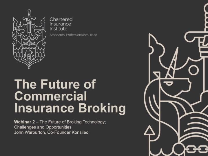 Make sure you check out #webinar 2 of the <a href="/CIIGroup/">Chartered Insurance Institute</a> 'The Future of Commercial Insurance Broking' series! Presented by our very own <a href="/Broking_John/">John Warburton</a>! ow.ly/eLBr30knNeO #FutureofWork #AI #Commercial #Insurance #ThursdayThoughts