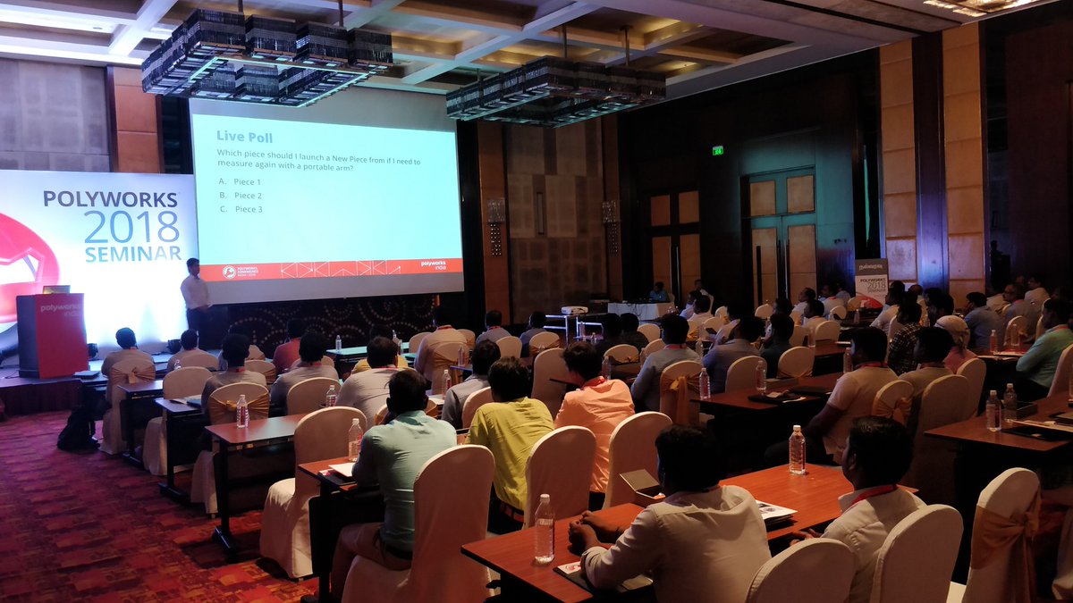 PolyWorksIndia's tweet photo. #PolyWorks2018 #polyworksseminar #polyworks #chennai #3Dscanning #portableCMM #CncCMM #inspection #metrology #reverseEngineering #SmartMetrology #INDUSTRY4.0 #quality #innovmetric https://t.co/W07fbdayG3