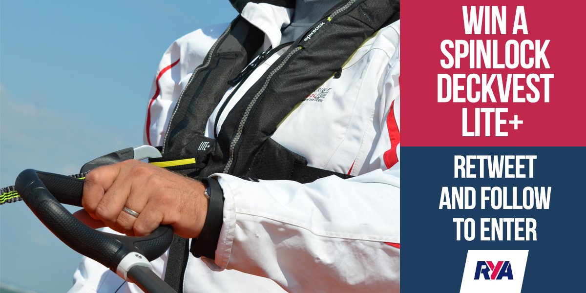 RYA's tweet image. It&apos;s competition time! 

Win a Spinlock Deckvest LITE+ courtesy of @Spinlock_HQ. To enter all you need to do is Retweet and Follow @RYA #spinlock
 
rya.org.uk/go/win