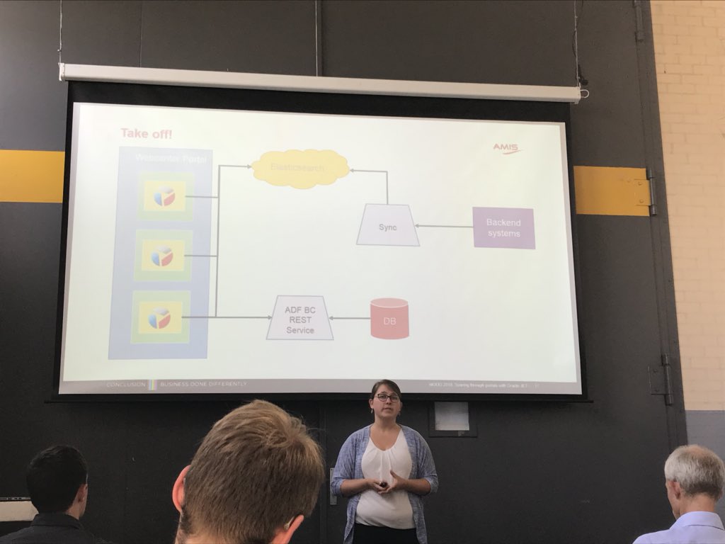dmerchang's tweet image. Happy to see #WebCenter Portal with #JET in #NLOUG_tech18 :) Good job @AMISnl