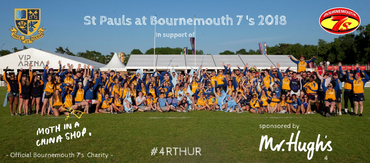 MIACS4's tweet photo. Amazing to have such huge support from the St Pauls team at @Bournemouth7s this year! Thank you to everyone who came and our sponsor @MrHughsOil!
Until next year...
#4rthur #miacs #Bournemouth7s #SportingGlastonbury #theoiltochooseismrhughs https://t.co/m8InGdOaJy