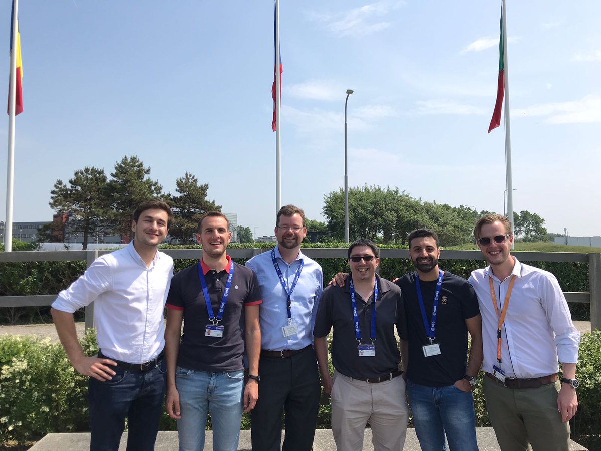 Very pleased to catch up with past and present ISU folk at ESA ESTEC today! <a href="/ISUnet/">Space University</a> <a href="/ISU_SpaceMaster/">ISU Space Master</a>