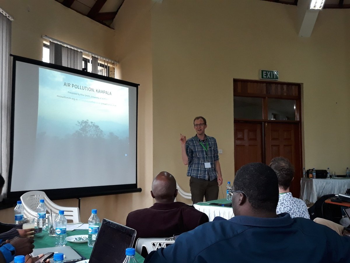 UN Global Pulse Uganda (@unglobalpulseug) on Twitter photo 1st Day #DatSciAfrica2018 <a href="/mikethomassmith/">Mike Smith</a> on Air Pollution Monitoring #IOT <a href="/sheffielduni/">The University of Sheffield</a> 1st Day #DatSciAfrica2018 <a href="/mikethomassmith/">Mike Smith</a> on Air Pollution Monitoring #IOT <a href="/sheffielduni/">The University of Sheffield</a>