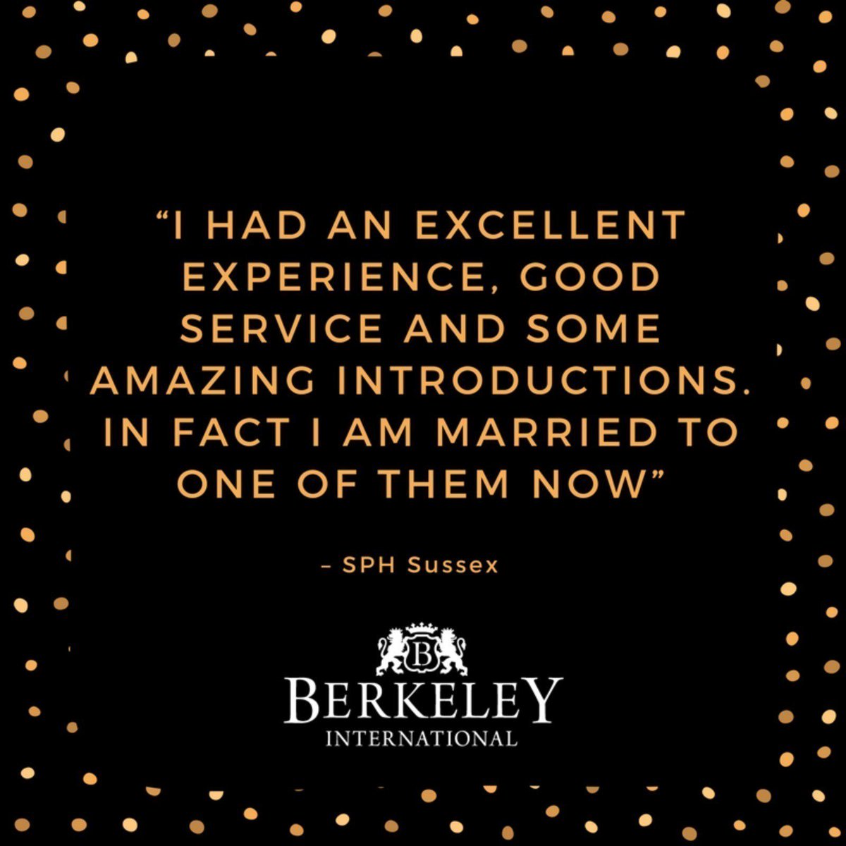 BerkeleyIntl's tweet image. Everything we do is about offering a personal service. In the world of singles clubs we are the haute couture label. Join us wu.to/6eMz9x  #soulmate #love