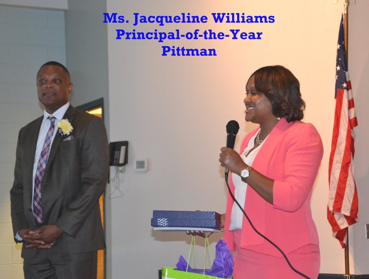 Huge Shout Out to the Halifax County Schools 2018-2019 Principal of the Year Ms. Jacqueline Williams!! Ms. Williams is the Principal of Pittman Elementary Leadership Academy!! <a href="/HalifaxRise/">Halifax County Schools</a>  <a href="/peseagles/">Pittman Eagles</a>