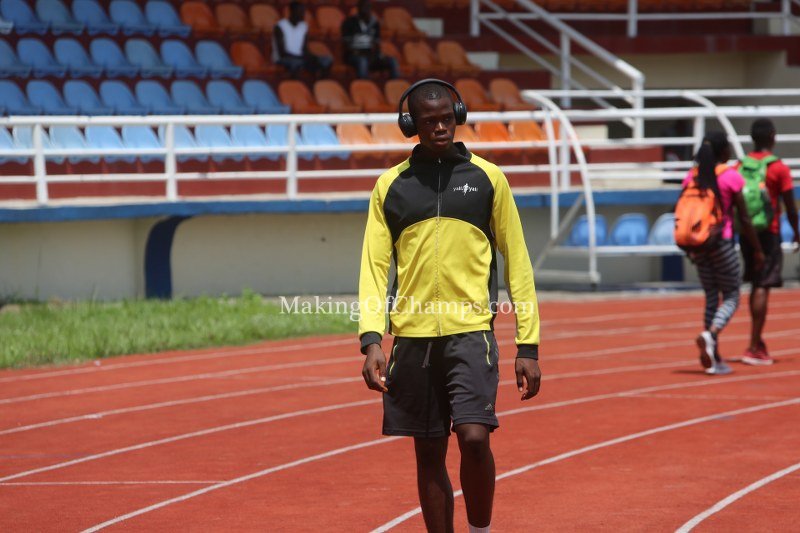 MakingOfChamps's tweet photo. The Brumes could be the next family to produce Nigeria's next "Athletics Siblings". Godson will hope to emulate his elder sister Ese Brume and go on to represent Nigeria at international events. He competes in the 100m and 200m  #NationalU20Trials. https://t.co/X7QFloYRTy