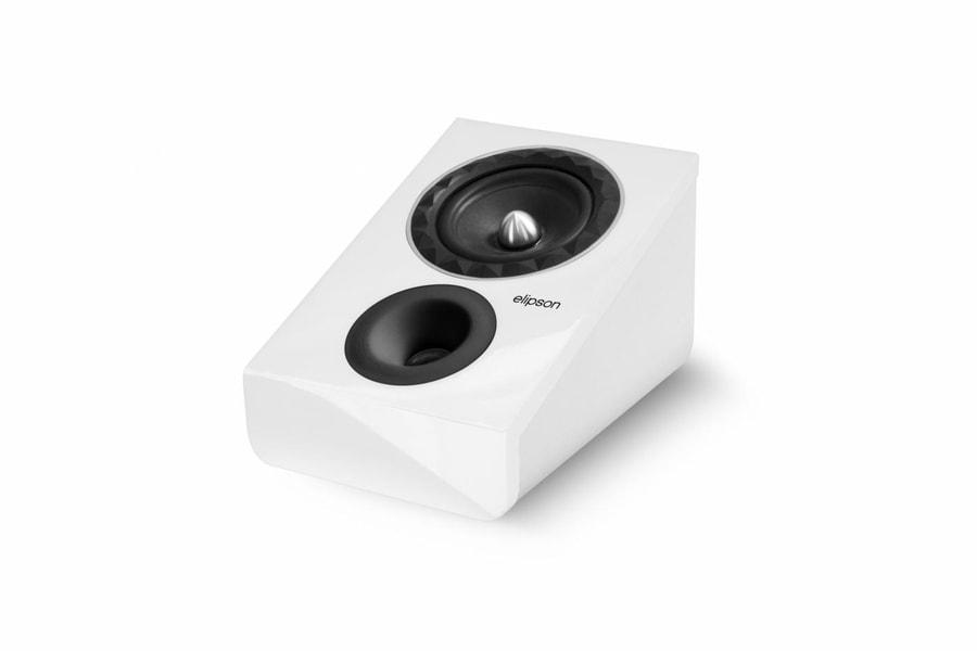 white dolby atmos speakers