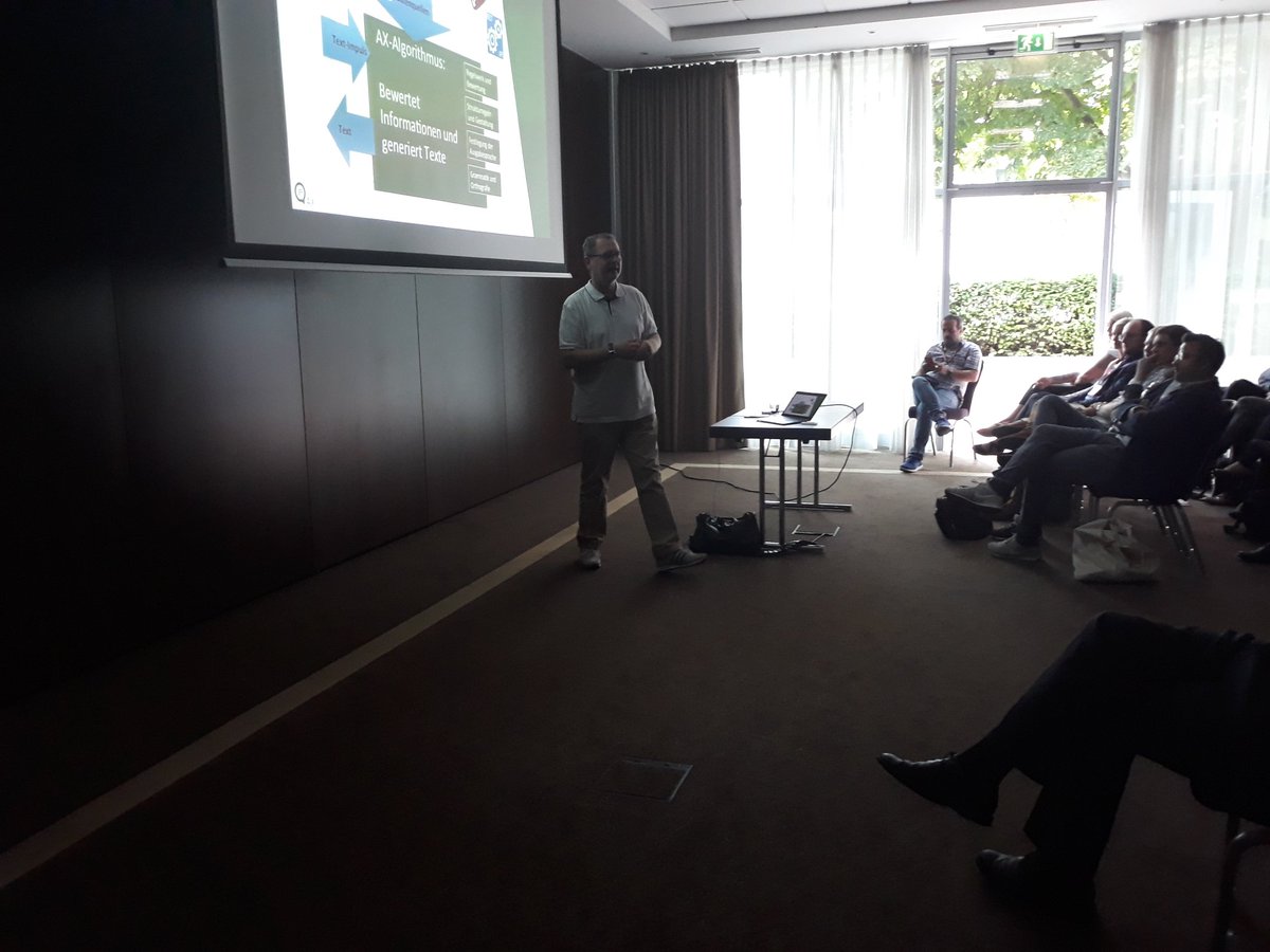 prokomkongress's tweet image. #roboterjournalismus: k-mail und der einsatz automatisierter Contenterstellung  #ecommerce #pim #Prokom2018 #produktkommunikation #Marketingautomation