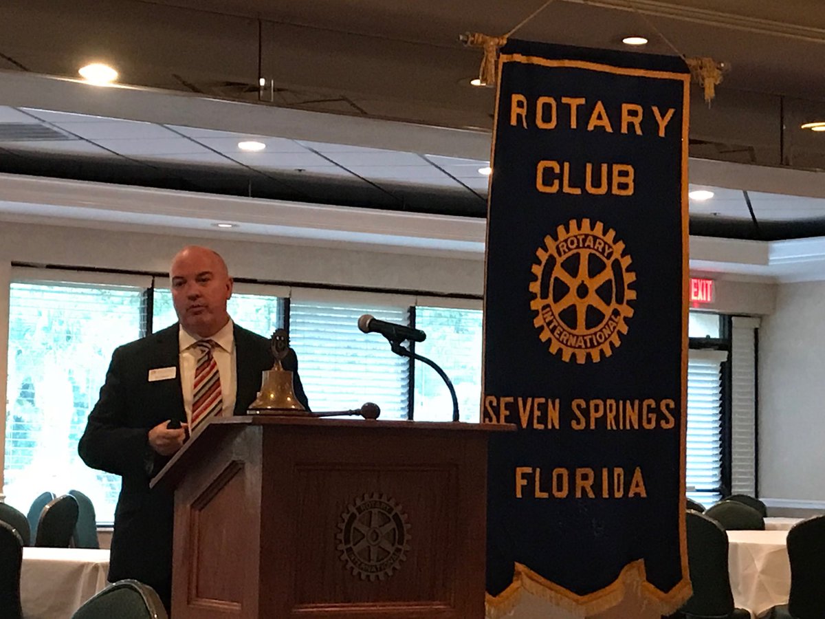 Great to hear about economic development from our awesome leader Bill Cronin ⁦<a href="/PascoEDC/">Pasco EDC</a>⁩ - thanks for waving our #OpenForBusiness flag! #PascoProud ⁦<a href="/7springsrotary/">7SpringsRotary</a>⁩ ⁦<a href="/DanBiles/">Dan Biles</a>⁩ ⁦<a href="/ricksender/">Rick Senderling</a>⁩ ⁦@notagranny⁩