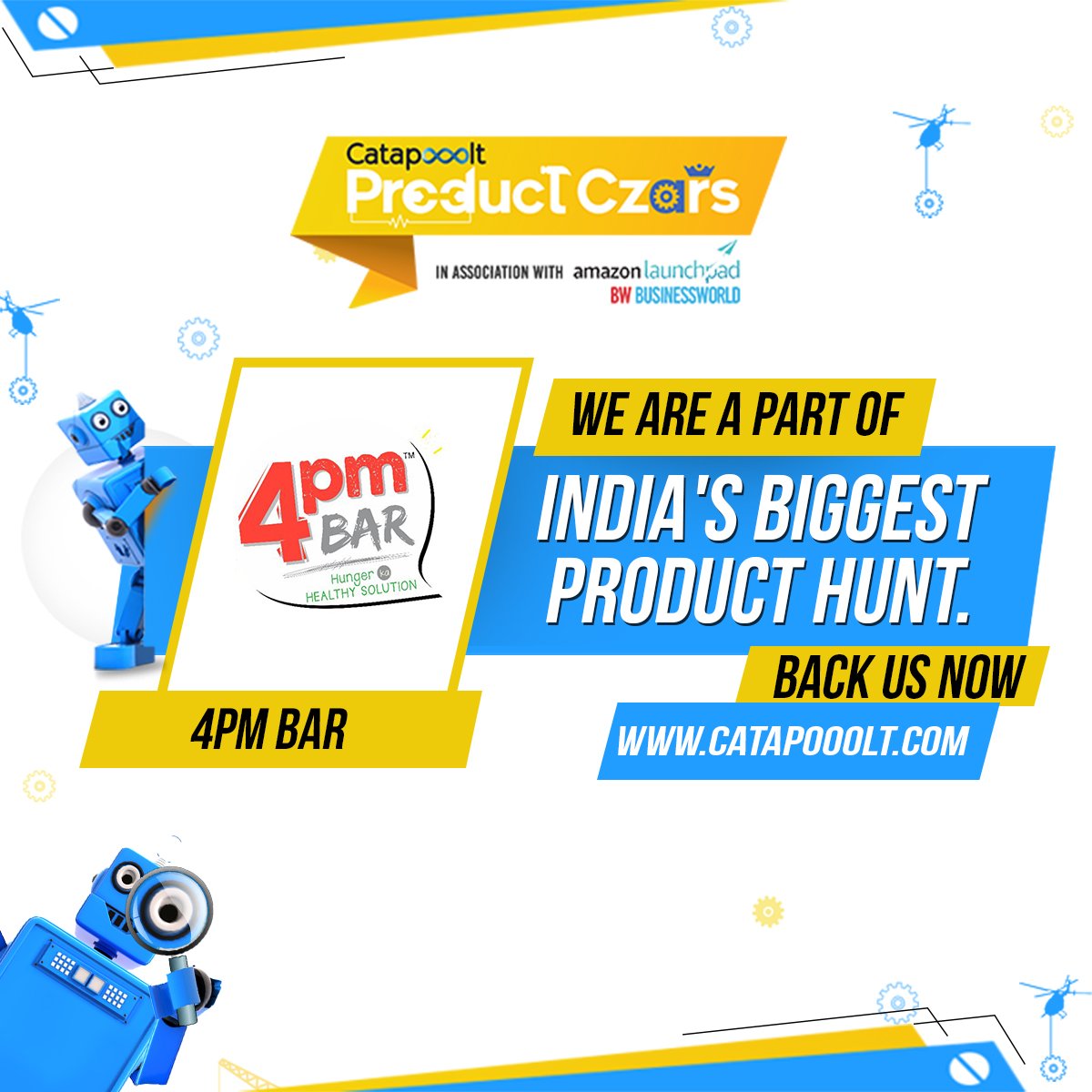 Pre-Order -> catapooolt.com/4pmbar