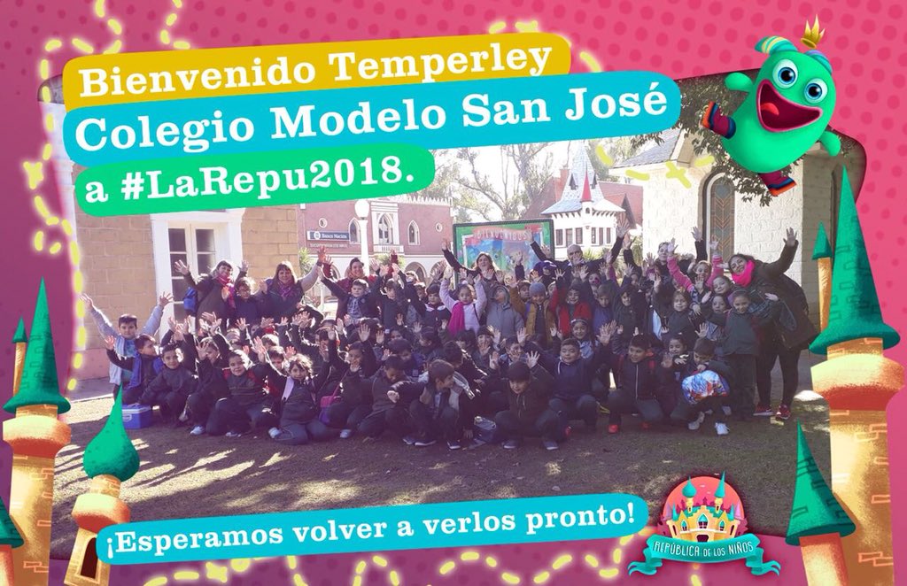 repdelosninos's tweet photo. 🇦🇷 La educación presente en la #LaRepu2018 🇦🇷

#LaRepuCrece
#AprendiendoDeRepublica
#AmoLaRepu https://t.co/mMWGpjxLXu