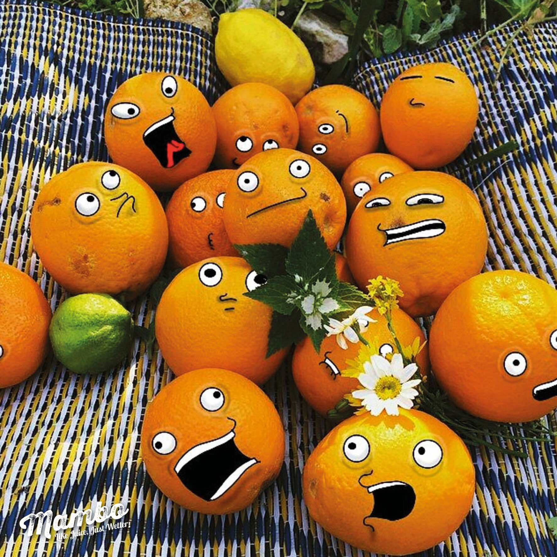 Смешные апельсинки