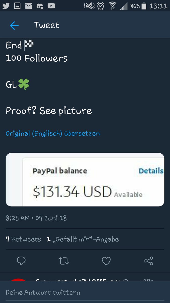 ScammerSuche's tweet photo. 🔥FAKER🔥

@ZitronShop FAKET!

Er hat ein PayPal GAW (https://t.co/O5Ks4DBzui) gemacht, das Beweis Bild ist von dem Internet. 
Schon komisch genug, dass er Deutscher ist und auf seinem angeblichen PP Konto die Währung USD zu sehen ist.

Beweis Bilder unten, danke @beastygfx_ 

^* https://t.co/4YUHUwJQYN