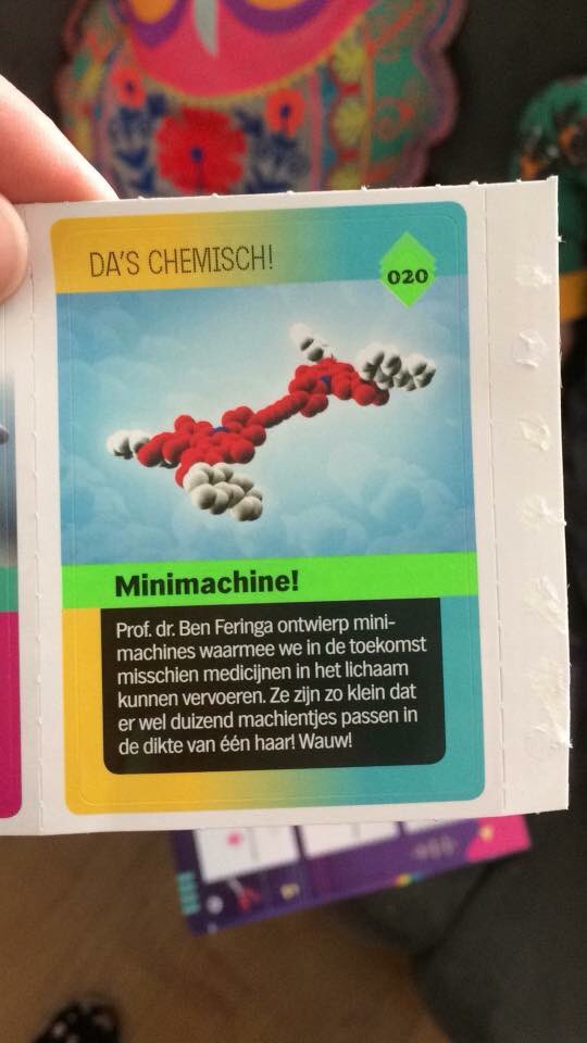 univgroningen's tweet image. Wij koesteren plaatje 20 van de ⁦@albertheijn⁩ spaaractie #Techistegek! ☺️ #Feringa