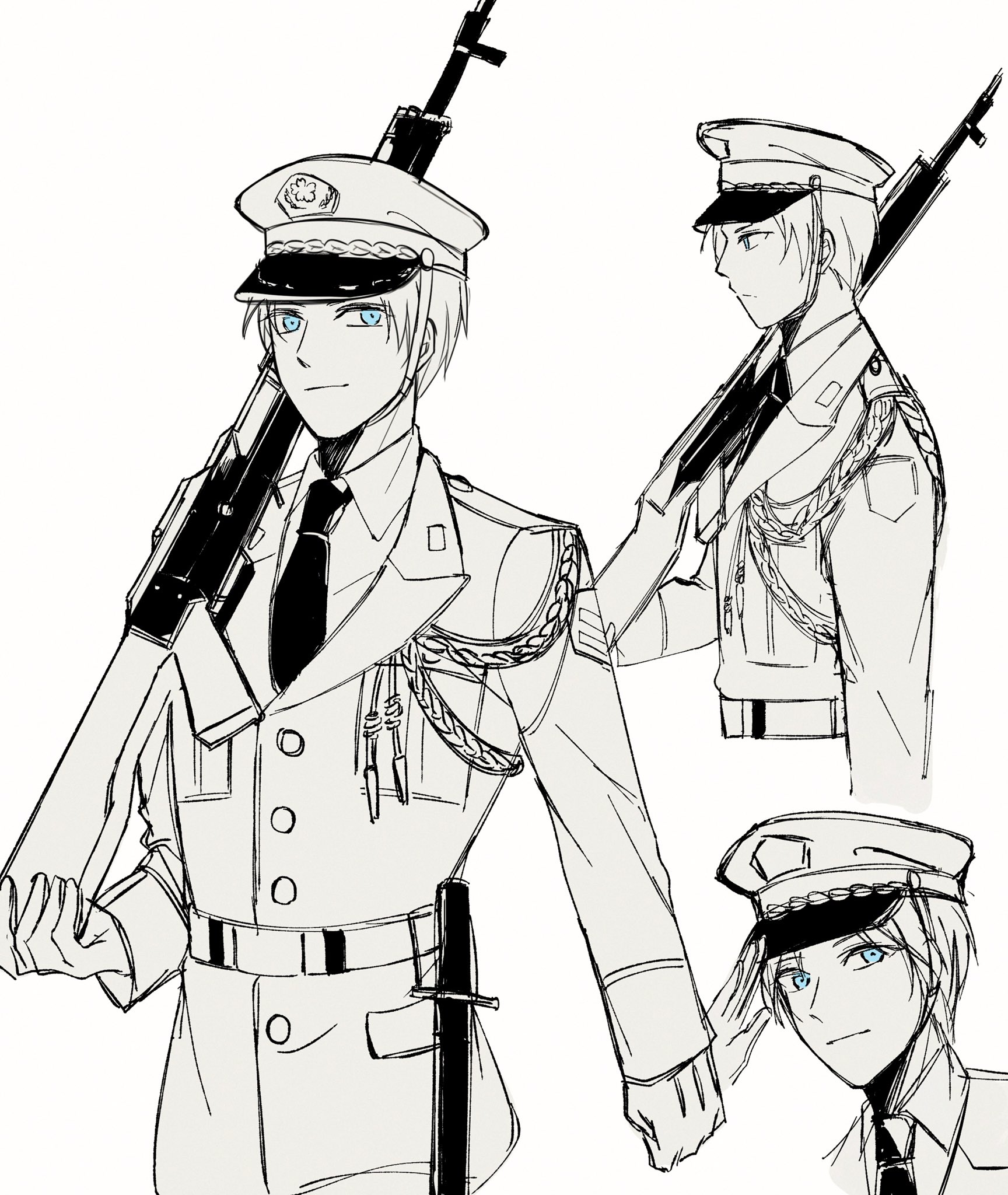 Kuro Lee Brainrot 陸上自衛隊特別儀仗服と海兵隊の制服https T Co I2algwybmw Twitter