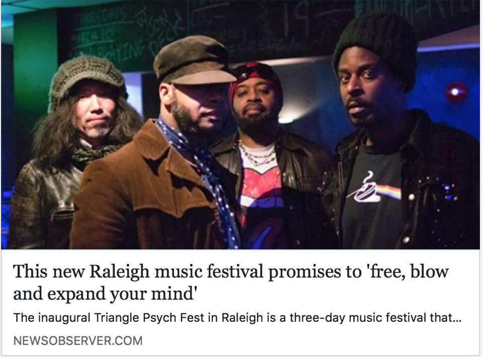 North Carolina's <a href="/NewsObserver/">The News & Observer</a> understands why the Triangle Psych Fest is such a huge deal. Catch their big feature on #shoegaze pioneers The Veldt <a href="/VeldtThe/">TheVeldt</a> and their involvement in this game-changing event ~ newsobserver.com/entertainment/… #TrianglePsychFest