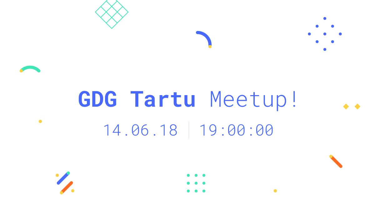 GDG Tartu tweet media