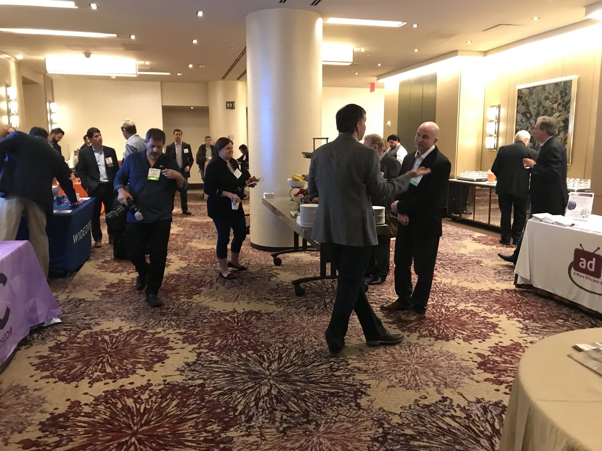 pearlbday15's tweet photo. @Programmatic_TV Networking has begun!!! #programmaticsummit2018 https://t.co/4YS96l0mXZ