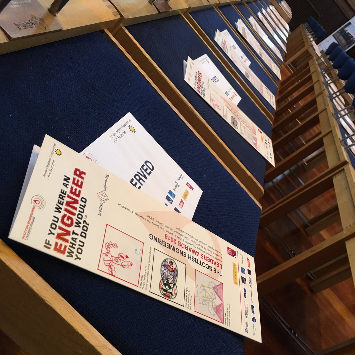 Leadersaward's tweet photo. Nearly ready.... #SELA2018 #sneakpeak #engineersinthemaking #ifyouwereanengineerwhatwouldyoudo https://t.co/h7r6ndH3kG
