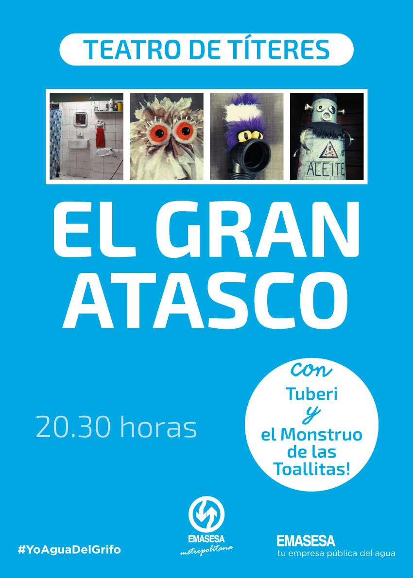 emasesa's tweet photo. ¡Te esperamos el viernes en la Plaza del Altozano en #Sevillahoy!  Celebraremos el #DMMA2018 
➡️Actividades para toda la familia
➡️Taller El Gran Atasco, mascota Grifo y mucho más  
👉https://t.co/CFy71qm6nS
 #TuAgua💦 #YoAguaDelGrifo
EMASESA,#TuEmpresaPúblicadelAgua https://t.co/IgKxp5qseM