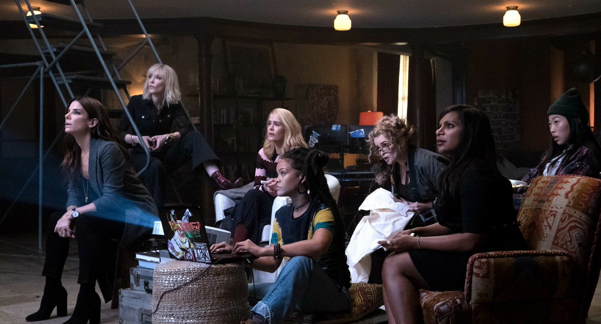 Film Review: 'Ocean's 8' Is a What Summer Movies are Meant to Be #AnneHathaway #Awkwafina #CateBlanchett #EigilBryld #filmreview #GaryRoss #HelenaBonhamCarter #JamesCorden #MindyKaling #Ocean's8 #OliviaMilch #Reviews #RichardArmitage #Rihanna #sandrabu b2s.pm/tDJP8g