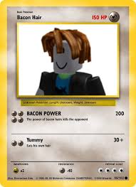 Roblox Bacon Hair | Greeting Card