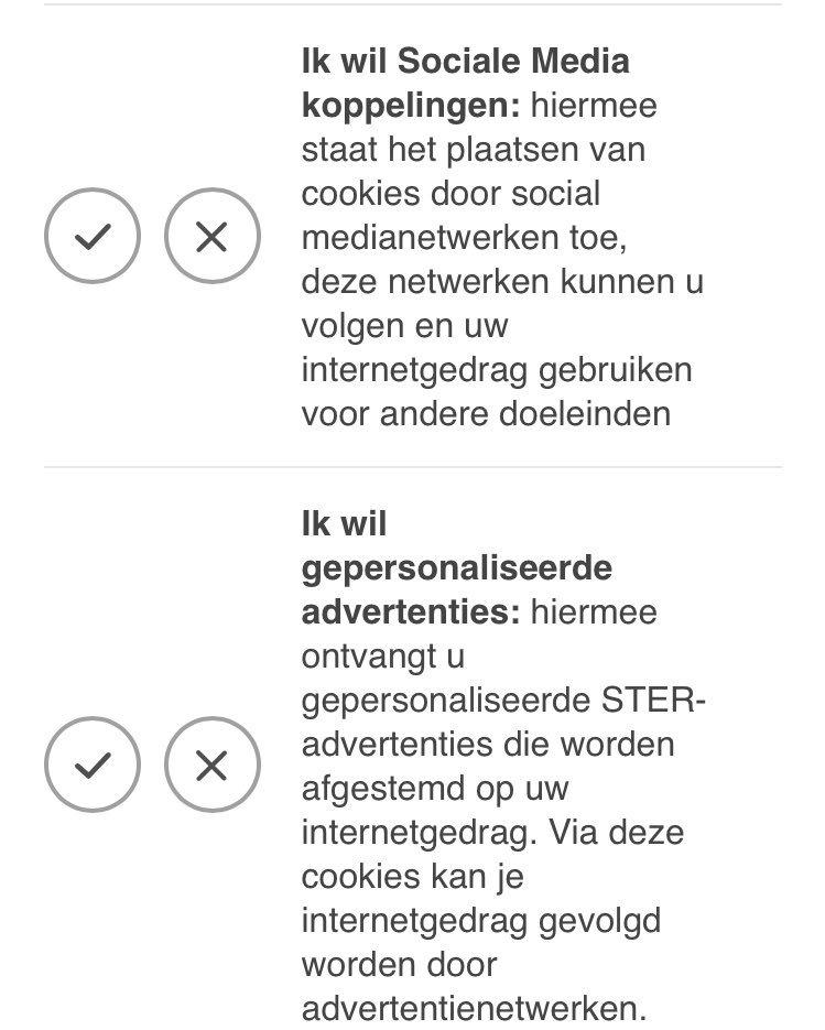 rutger_'s tweet photo. Weet niet precies hoe de hel eruit ziet maar weet wél dat de nieuwe cookies/advertentiemelding van de NPO er sowieso thuishoort. https://t.co/Jomy3fkHU4