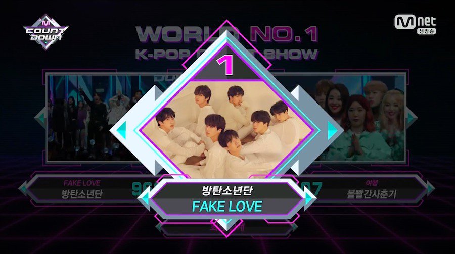 Video Bts At Mnet Mcountdown Fakelove9thwin Video Bts At Mnet Mcountdown Fakelove9thwin