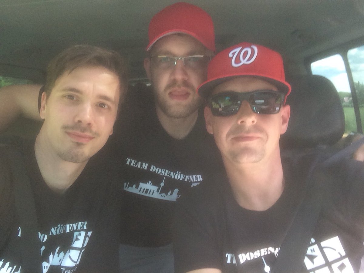 GC_Stuwis's tweet photo. In weniger als 24 Stunden ist das #TeamDosenÖffner wieder on Tour! Diesmal geht es Richtung #Dessau https://t.co/Oi5VdmsZyB