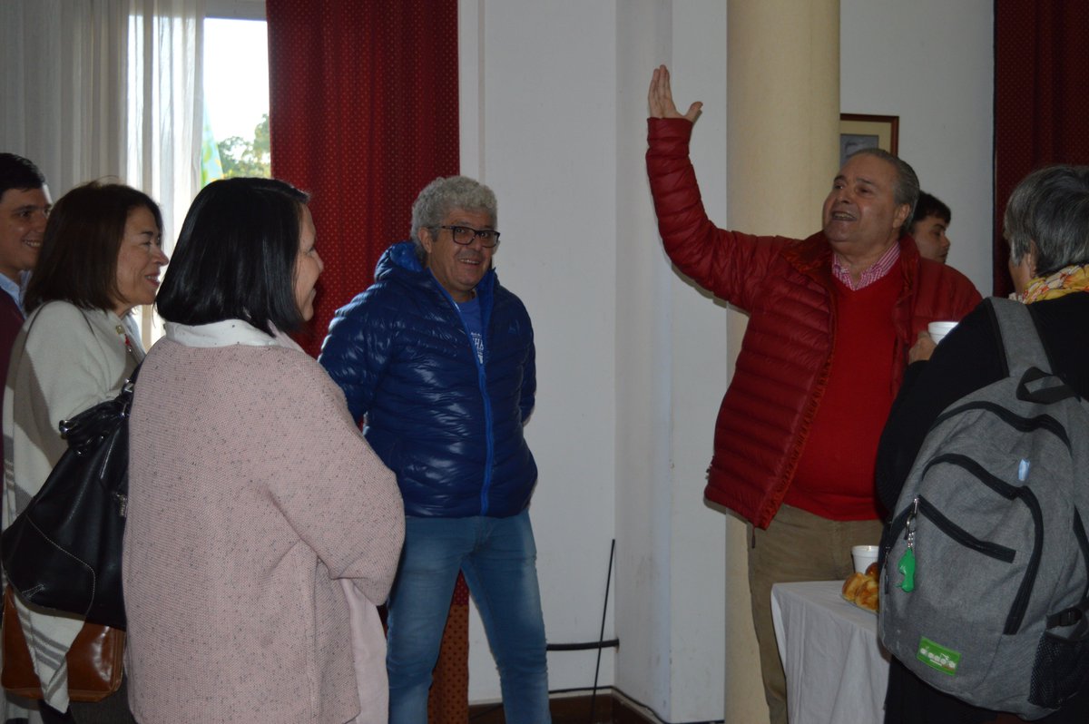Hoy en su día, desayunamos con periodistas y representantes de los medios de prensa locales ☕️🥐🥨