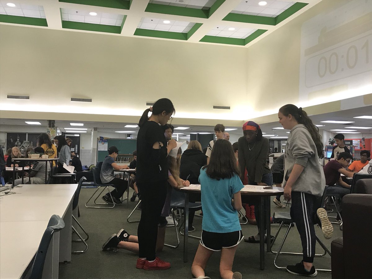 8th graders in Mr. Faherty and Ms Bishop's US History classes at <a href="/PGMSinBCPS/">Pine Grove Middle</a> made museums and presented their exhibits to each other. Aweosme idea!! #bcps_msm