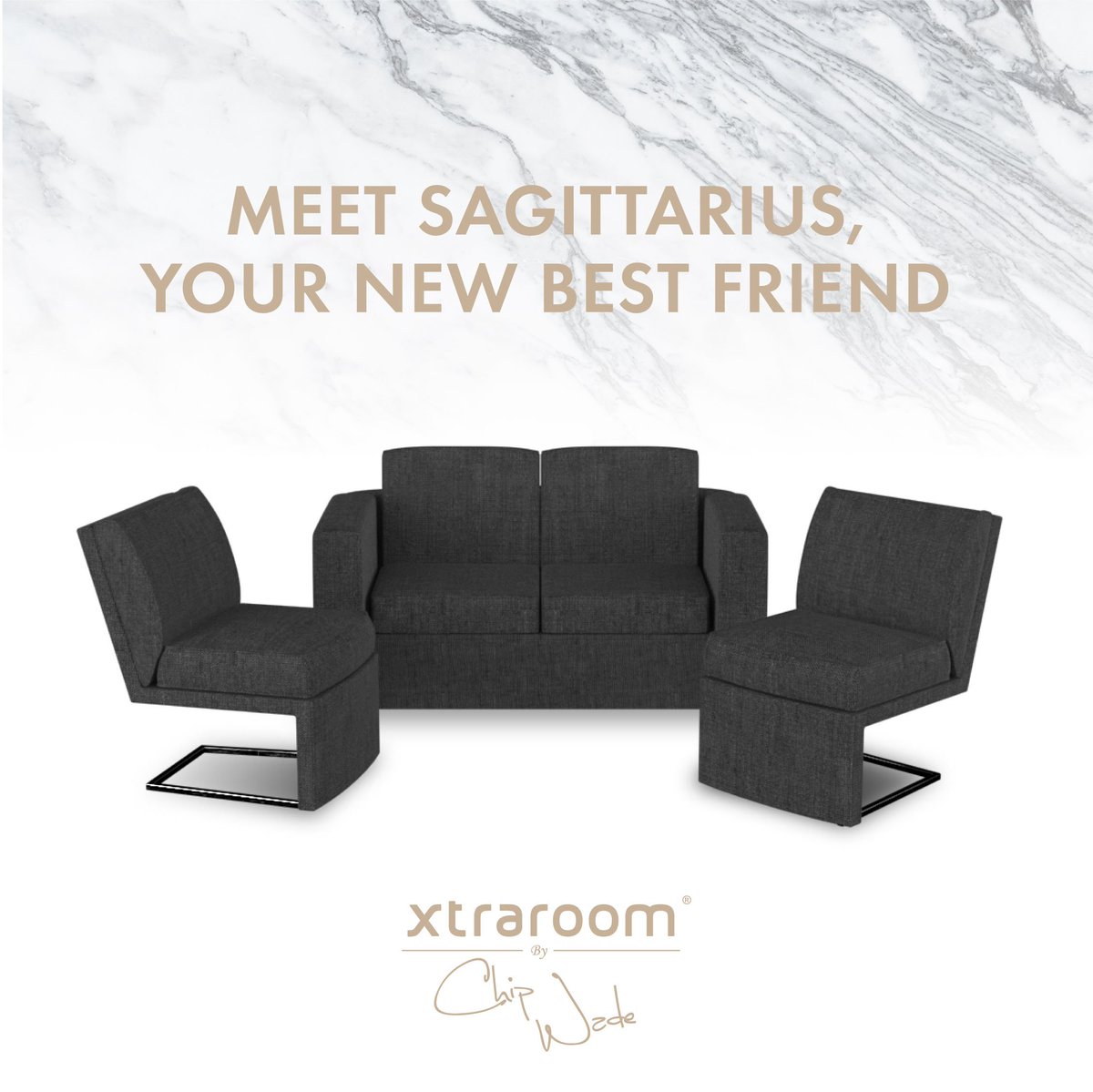 xtraroomfurn's tweet photo. Tomorrow is #NationalBestFriendDay. What better way to celebrate than a get together with your besties?! The Sagittarius Expandable Sofa transforms from a space-saving sofa to a full living room with two pull out chairs in no time. Save 10% now. #xtraroom #spaceforliving https://t.co/U259VpmNhe
