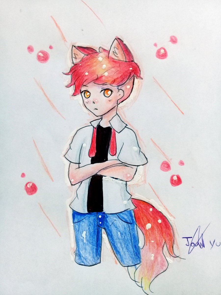 janethyuyi's tweet photo. Un dibujo de foxy :V @edd00chan #fanart #foxy #FNAFHSMEMES 🐺🐺 https://t.co/R9Z2LfQar3