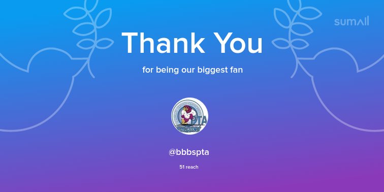 teachsilverman's tweet photo. Our biggest fans this week: @bbbspta. Thank you! via https://t.co/rxBah5cUiu https://t.co/IJyP2ZgNHn