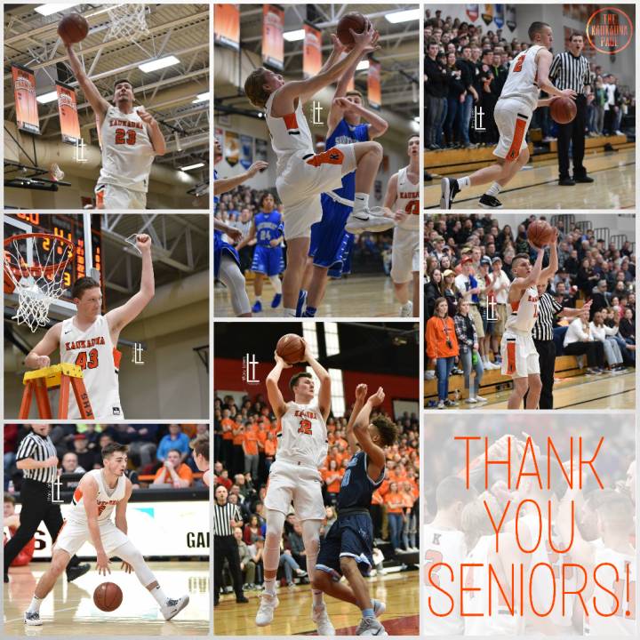 Congrats to the newest graduates of the Kaukauna basketball family!