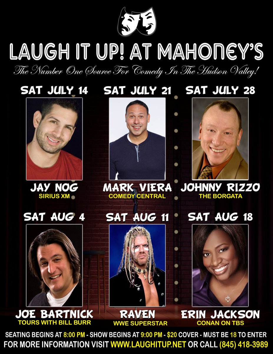 Laughitupcc's tweet photo. The #LIUTakeover continues all Summer long! #BestOfTheHudsonValley #Poughkeepsie https://t.co/8JJwXVEkH4