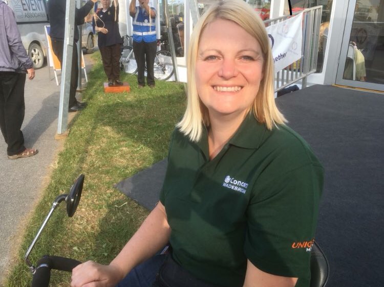 ConcernWad's tweet photo. Great first day @RoyalCornwall hiring mobility scooters and wheelchairs in our new polo shirts! https://t.co/0soST7Fnbd