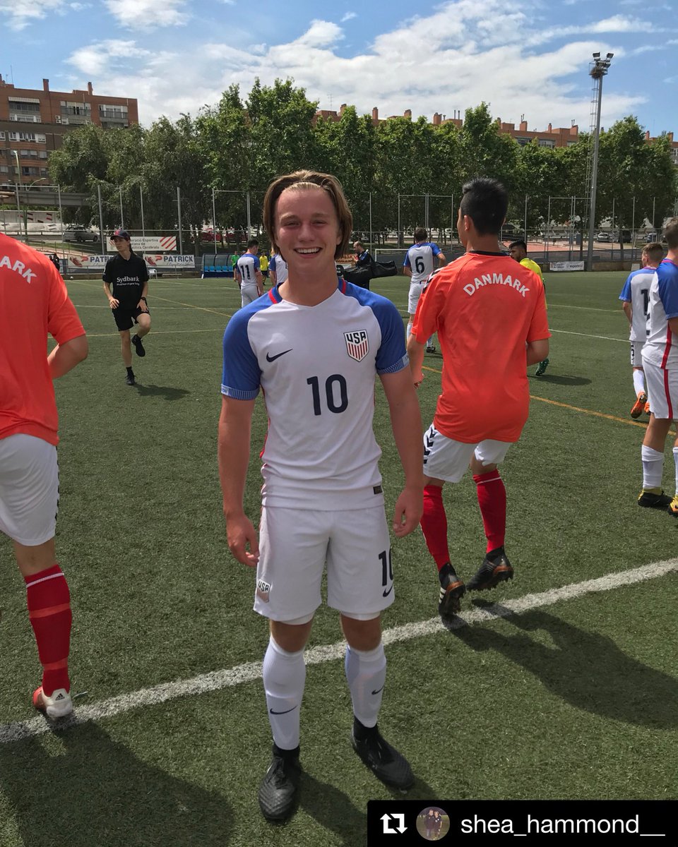 PSA_North's tweet photo. Proud of our own Shea Hammond scoring his
1st international goal and assist with the @ussoccer_PNT in #Barcelona. #psaproud #psafamily #psasoccer #psasdfc #njsoccer #ussocccer #nationalteam #ussoccerpnt #goals #scoring #hardworkpaysoffs #success #welldeserved #representing #njys https://t.co/sglTPucRis