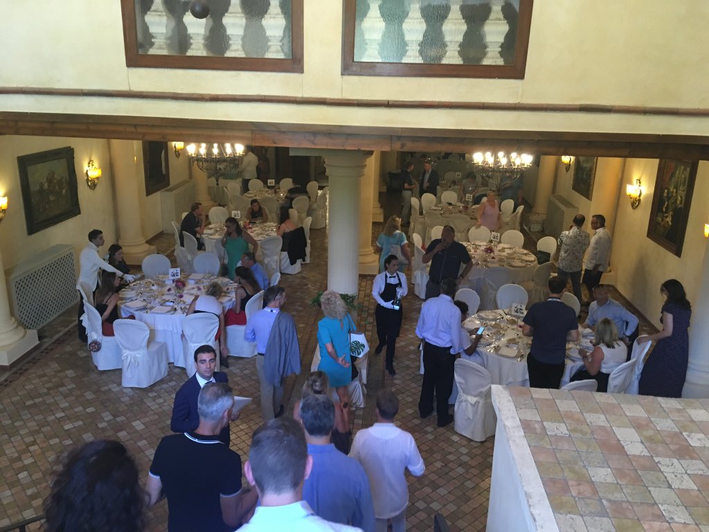 RobDebenham's tweet photo. Smashing to see so many good friends and meet new ones at #ITT2018 in Sicily! A full-on few days that will take a while to get over no doubt! #SpaghettiHoopsGate notwithstanding π€¦π»ββοΈ https://t.co/iskhuFA7xY